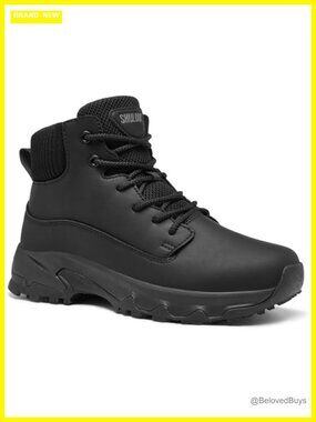 Non Slip Work Boots Waterproof Slip-Resistant Ankle Booties Chef Kitchen Shoes